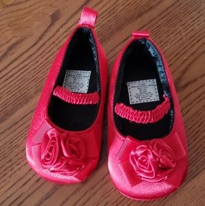 Silk baby shoes